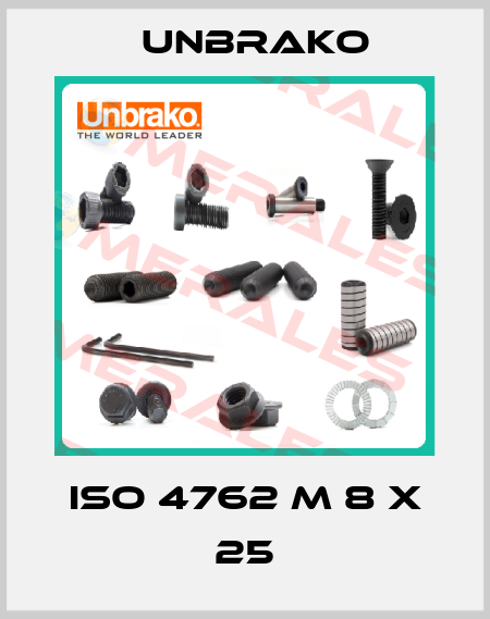 ISO 4762 M 8 X 25 Unbrako