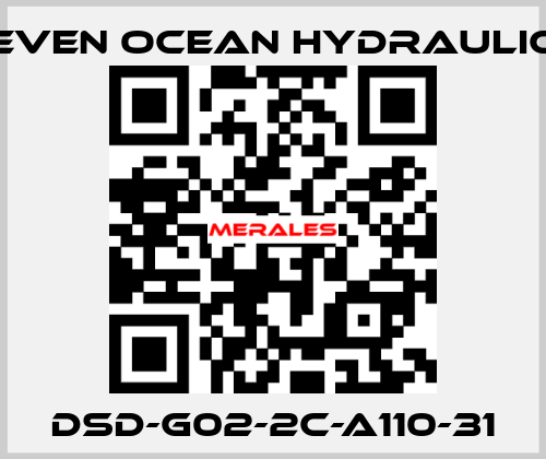 DSD-G02-2C-A110-31 Seven Ocean Hydraulics