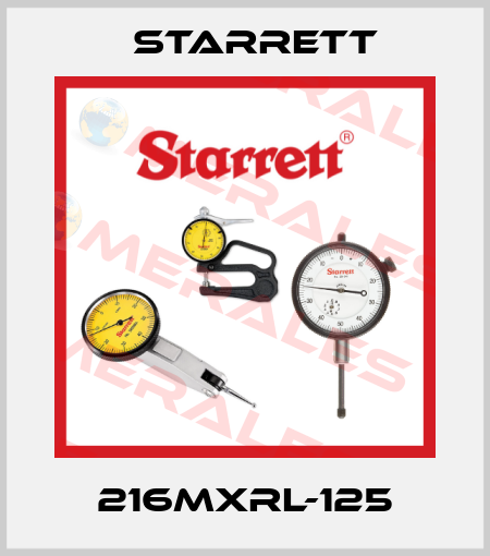 216MXRL-125 Starrett