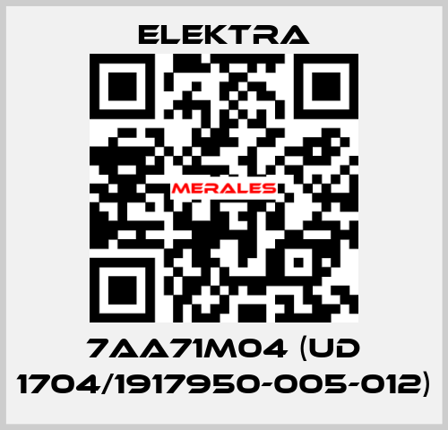 7AA71M04 (UD 1704/1917950-005-012) ELEKTRA