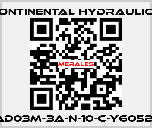 VAD03M-3A-N-10-C-Y6052-3 Continental Hydraulics