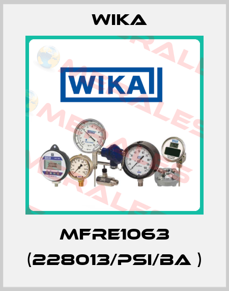 MFRE1063 (228013/PSI/BA ) Wika