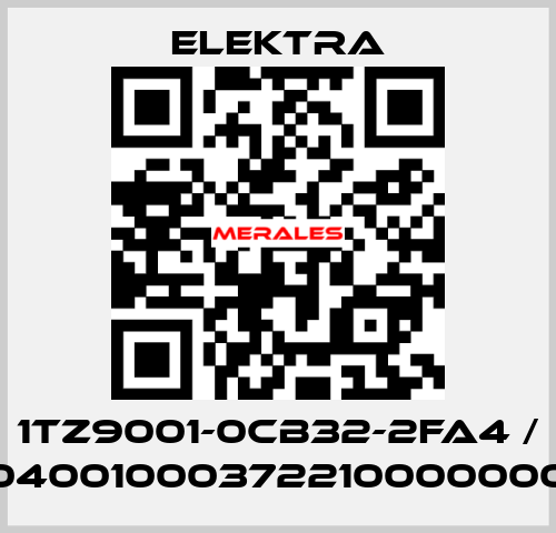1TZ9001-0CB32-2FA4 / 04001000372210000000 ELEKTRA