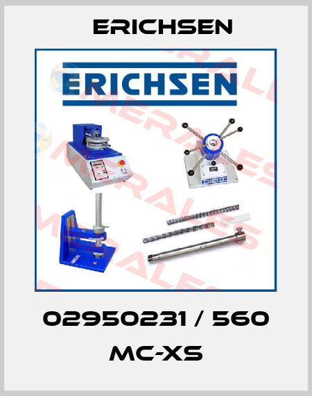 02950231 / 560 MC-XS Erichsen