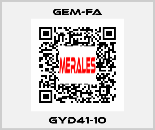 GYD41-10 Gem-Fa