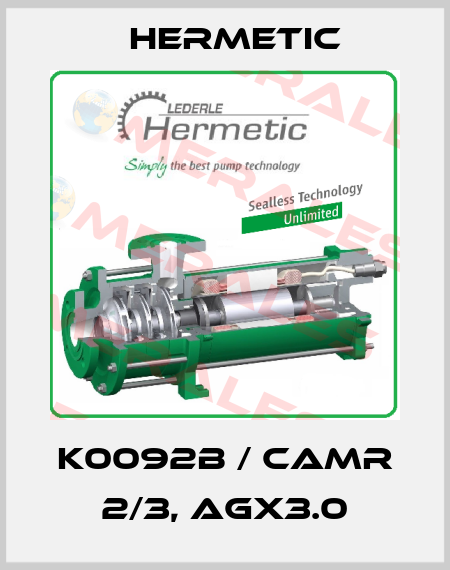 K0092B / CAMR 2/3, AGX3.0 Hermetic