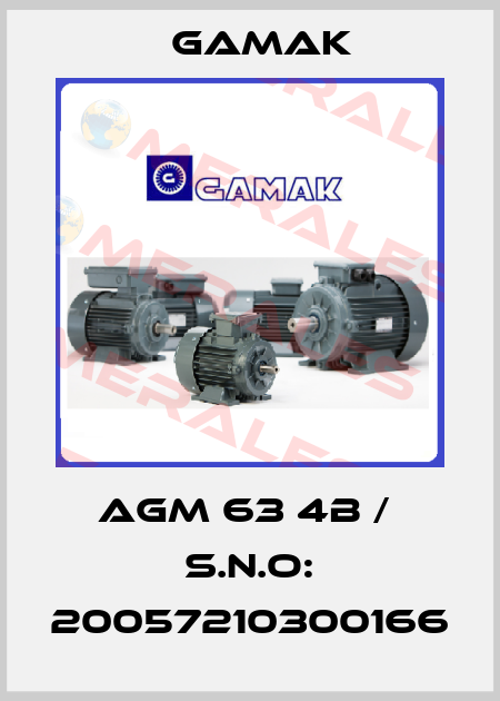 AGM 63 4b /  S.N.O: 20057210300166 Gamak