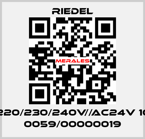 AC220/230/240V//AC24V 10A / 0059/00000019 Riedel
