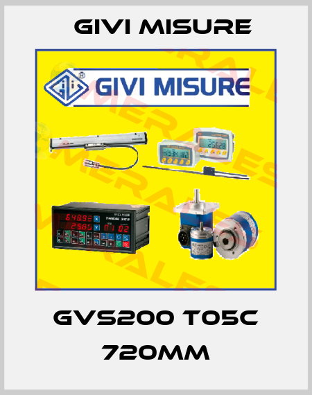 GVS200 T05C 720mm Givi Misure