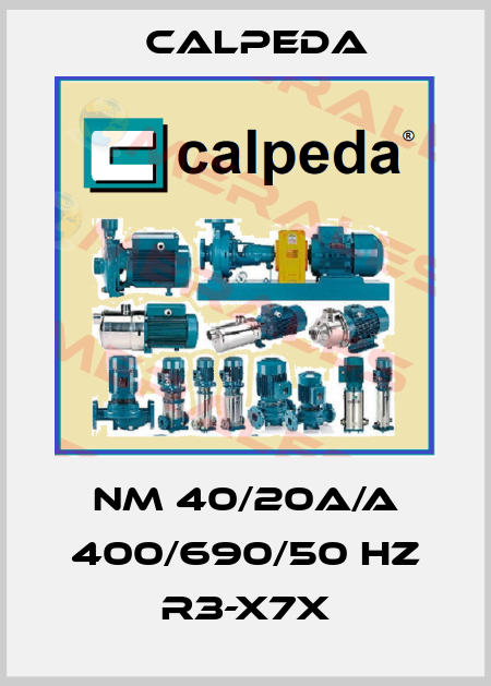 NM 40/20A/A 400/690/50 HZ R3-X7X Calpeda