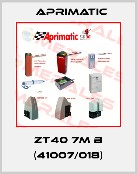 ZT40 7M B (41007/018) Aprimatic