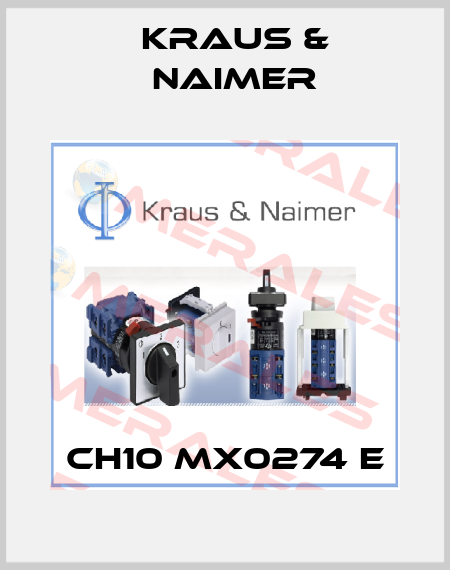 CH10 MX0274 E Kraus & Naimer