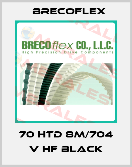 70 HTD 8M/704 V HF Black Brecoflex