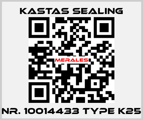 Nr. 10014433 Type K25 Kastas Sealing