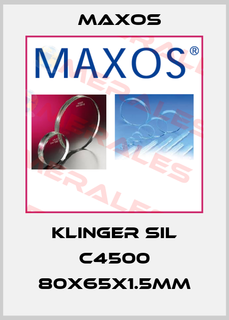 Klinger SIL C4500 80x65x1.5mm Maxos