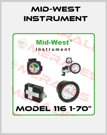 MODEL 116 1-70" Mid-West Instrument