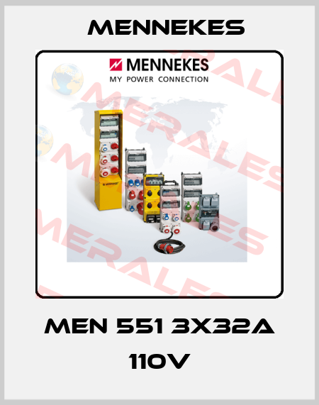 MEN 551 3X32A 110V Mennekes