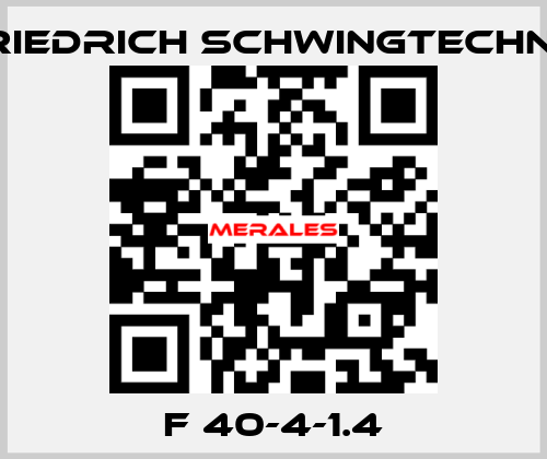 F 40-4-1.4 Friedrich Schwingtechnik