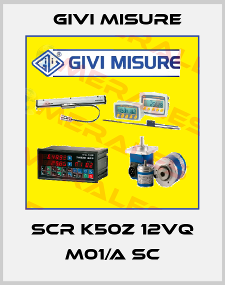 SCR K50Z 12VQ M01/A SC Givi Misure