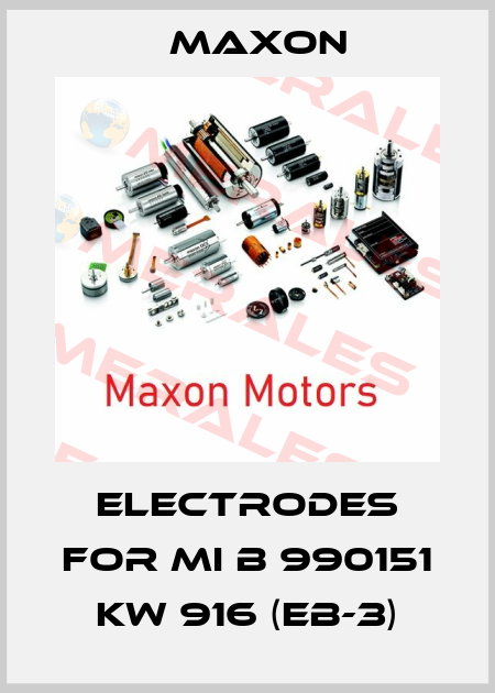 electrodes for MI B 990151 kw 916 (eb-3) Maxon