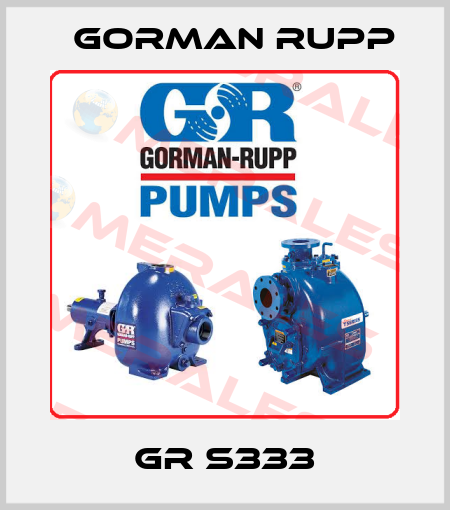 GR S333 Gorman Rupp