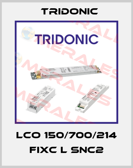 LCO 150/700/214 fixC L SNC2 Tridonic
