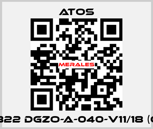 050322 DGZO-A-040-V11/18 (OEM) Atos