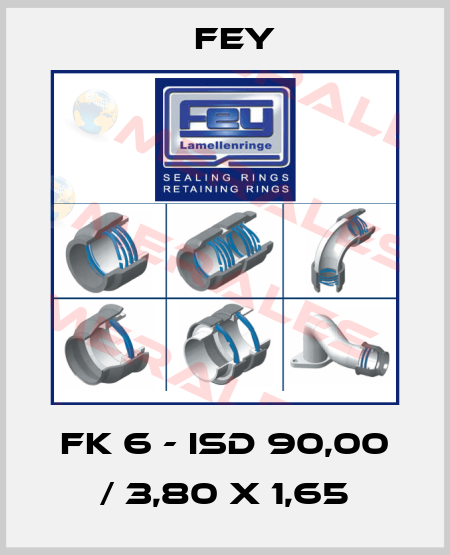 FK 6 - ISD 90,00 / 3,80 x 1,65 Fey