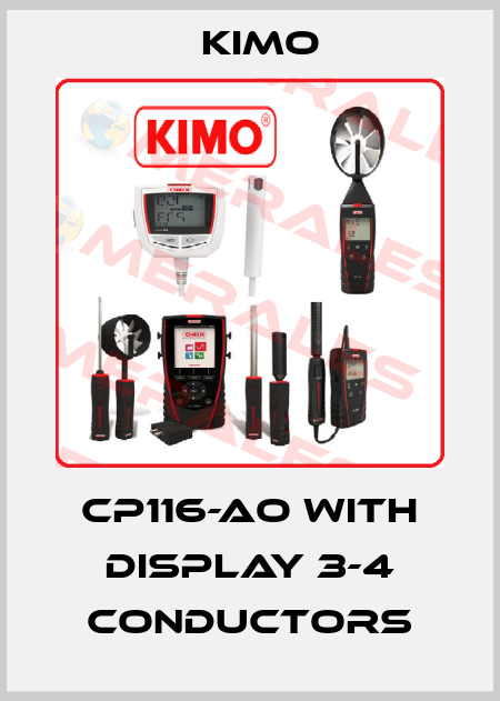 CP116-AO with display 3-4 conductors KIMO
