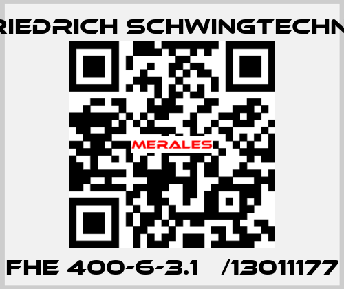 FHE 400-6-3.1   /13011177 Friedrich Schwingtechnik