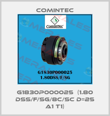 G1830P000025  (1.80 DSS/F/SG/8C/SC D=25 A1 T1) Comintec