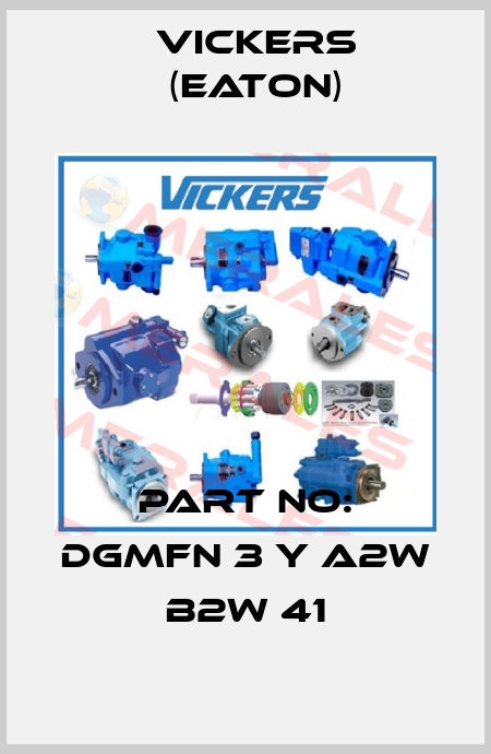 part no: DGMFN 3 Y A2W B2W 41 Vickers (Eaton)
