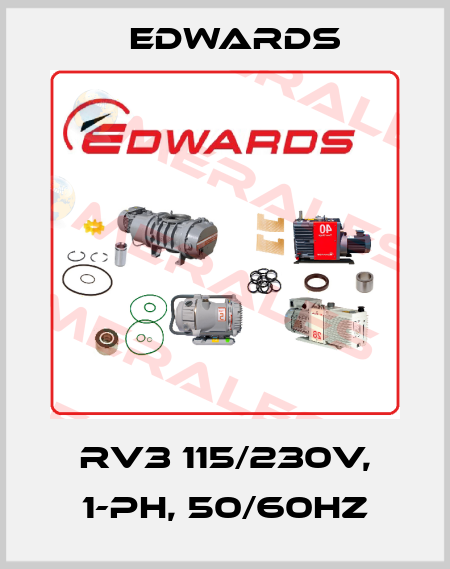 RV3 115/230V, 1-ph, 50/60Hz Edwards
