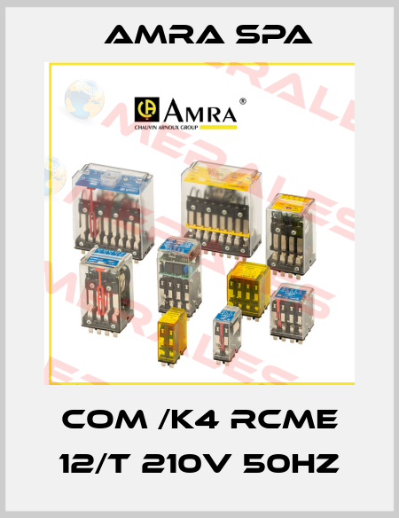 COM /K4 RCME 12/T 210V 50Hz Amra SpA