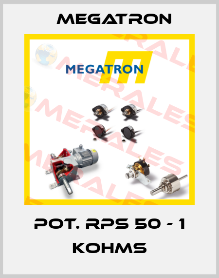 POT. RPS 50 - 1 KOHMS Megatron