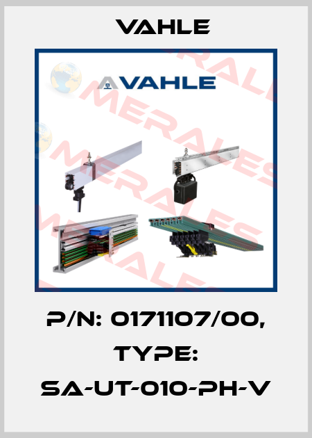 P/n: 0171107/00, Type: SA-UT-010-PH-V Vahle