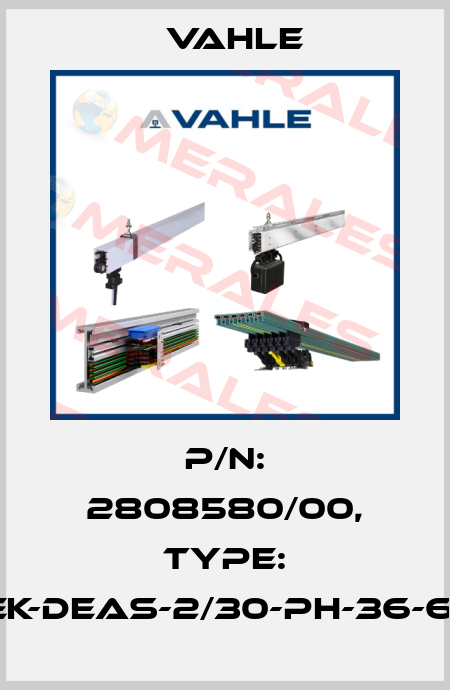 P/n: 2808580/00, Type: SK-EK-DEAS-2/30-PH-36-6,3-H Vahle