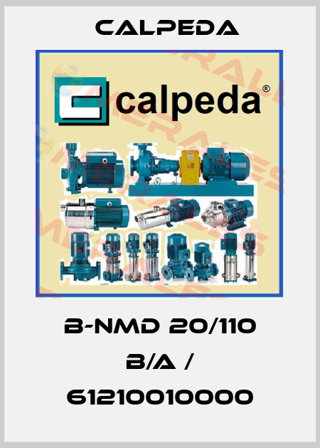 B-NMD 20/110 B/A / 61210010000 Calpeda