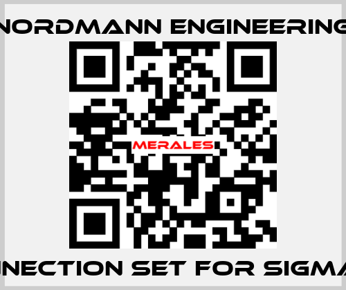 Connection set for SIGMA 53 NORDMANN ENGINEERING