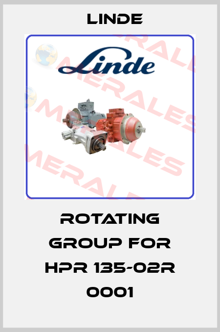 Rotating Group for HPR 135-02R 0001 Linde