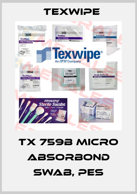 TX 759B MICRO ABSORBOND SWAB, PES Texwipe