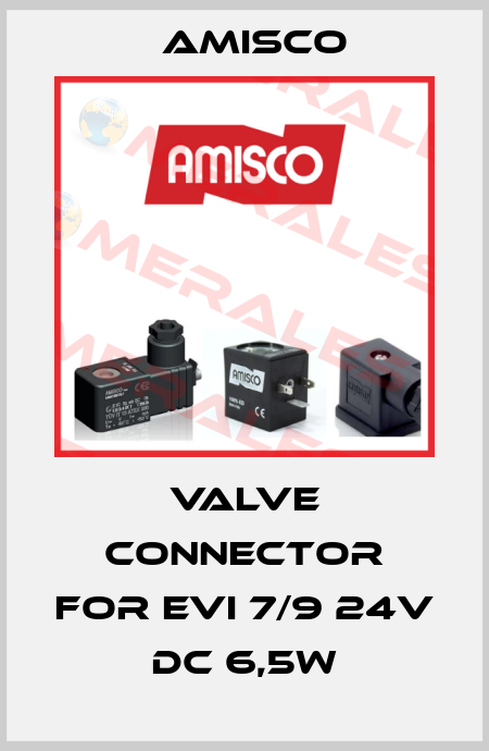 valve connector for EVI 7/9 24V DC 6,5W Amisco