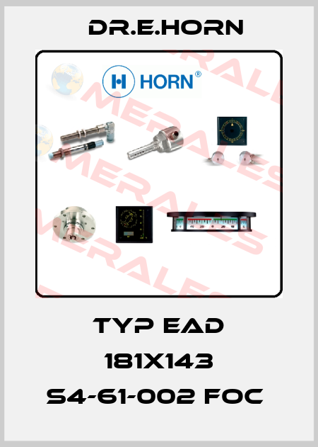 TYP EAD 181X143 S4-61-002 FOC  Dr.E.Horn