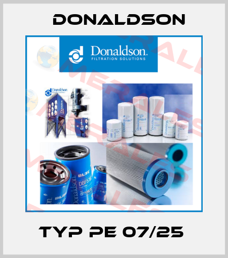 TYP PE 07/25  Donaldson