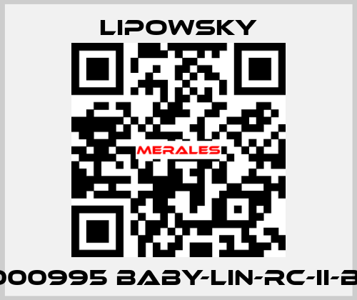 8000995 Baby-LIN-RC-II-B01 Lipowsky