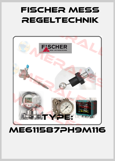 Type: ME611587PH9M116 Fischer Mess Regeltechnik