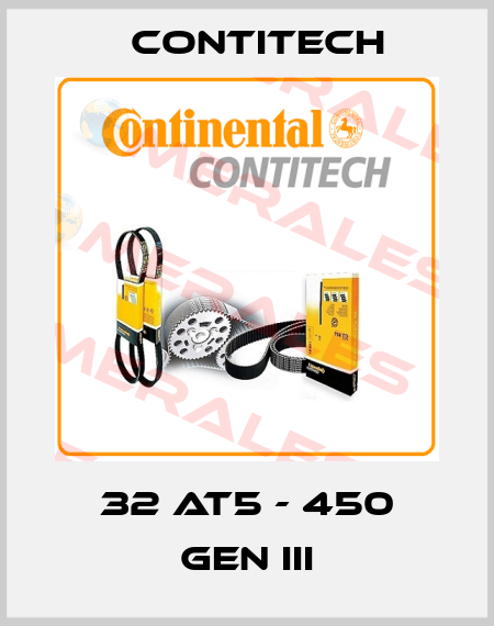 32 AT5 - 450 GEN III Contitech