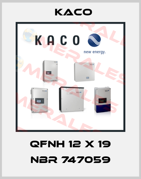QFNH 12 x 19 NBR 747059 Kaco