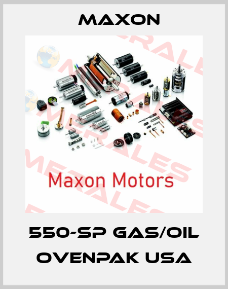 550-SP GAS/OIL OVENPAK USA Maxon