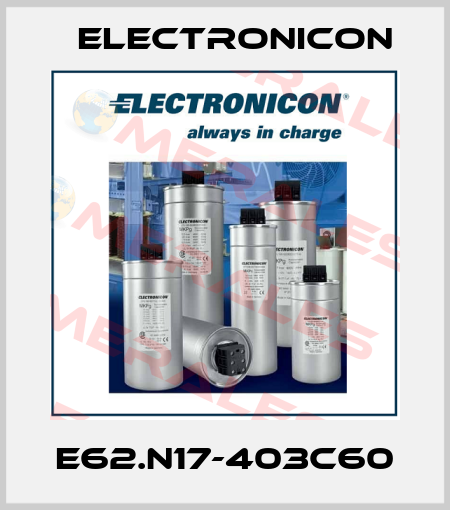 E62.N17-403C60 Electronicon